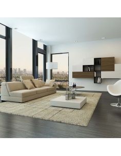 Anneau encastrable moderne Antea blanc 2