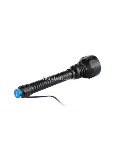 Linterna LED táctica Javelot Turbo de 1300 lúmenes interruptor