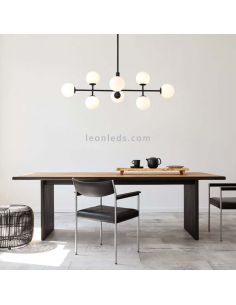 Plafonnier suspendu Doris noir 2