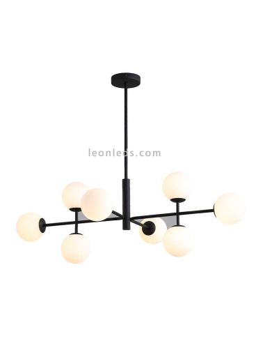 Lámpara de techo colgante Doris negra