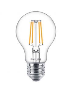 Bombilla LED de filamento A60 Equivalente a 40W - 4.3W Classic Luz Cálida 2700K 8718699761998 Philips | LeonLeds 2