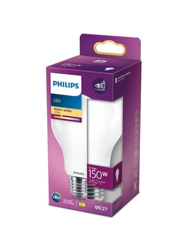 Bombilla E27 LED A67 17.5W - 150w LED classic 2452Lm 2700K | LeonLeds