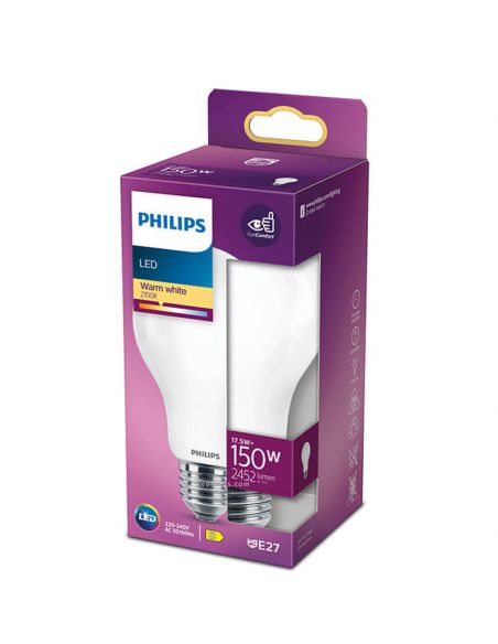 Bombilla E27 LED A67 17.5W - 150w LED classic 2452Lm 2700K | LeonLeds