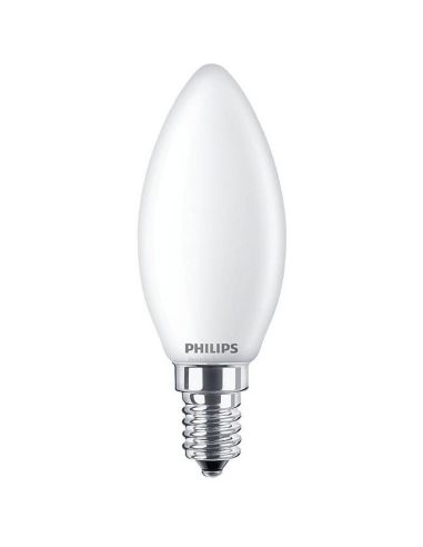 Bombilla LED E14 4.3W - 40W B35 Vela Classic 8718699763398 | LeonLeds
