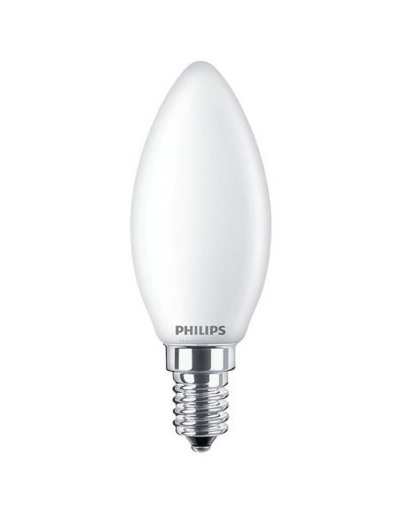 Bombilla LED E14 4.3W - 40W B35 Vela Classic 8718699763398 | LeonLeds