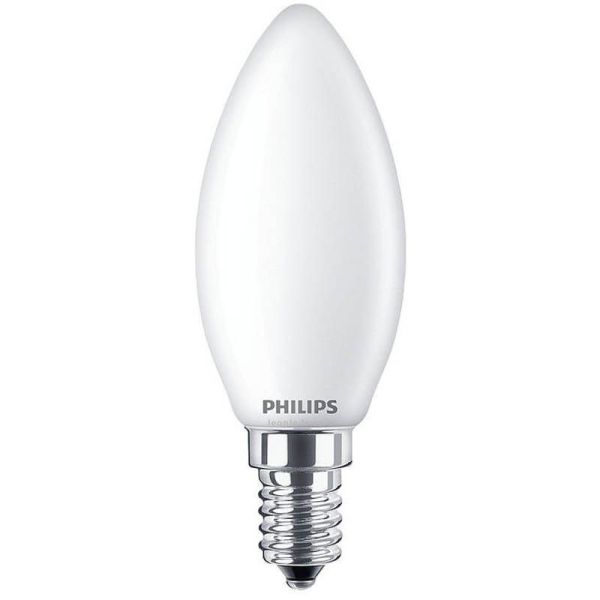Bombilla LED E14 4.3W - 40W B35 Vela Classic 8718699763398 | LeonLeds