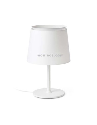 Lampe à poser en tissu et métal Savoy