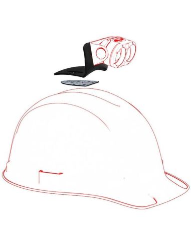 Soporte Casco de Frontal LED con zoom y batería recargable H7R Signature 1200Lm IP67 502197 LedLenser | LeonLeds