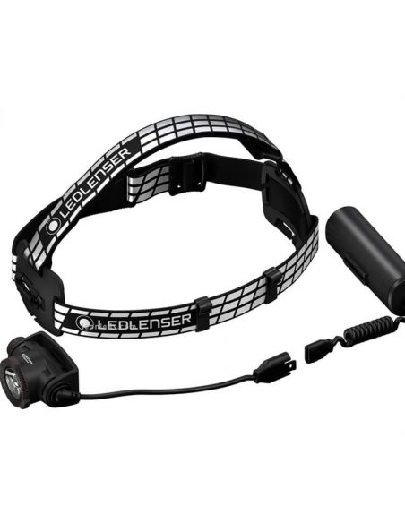 Frontal LED con zoom y batería recargable H7R Signature 1200Lm IP67 502197 LedLenser | LeonLeds