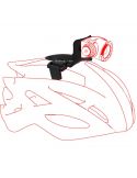 Soporte casco de Frontal LED con zoom y batería recargable H7R Signature 1200Lm IP67 502197 LedLenser | LeonLeds