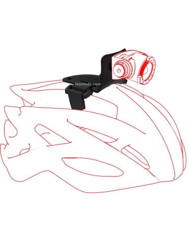 Suporte de capacete para LED frontal com zoom e bateria recarregável H7R Signature 1200Lm IP67 502197 LedLenser | leonleds