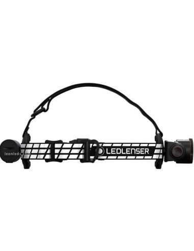 Lateral da Lente LED com zoom e bateria recarregável H7R Signature 1200Lm IP67 502197 LedLenser | leonleds