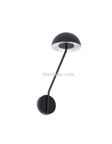 Aplique Pure LED minimalista negro