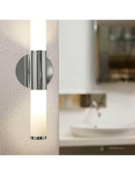 Aplique espejo de baño Palmera 2XE14 87219 Eglo | LeonLeds