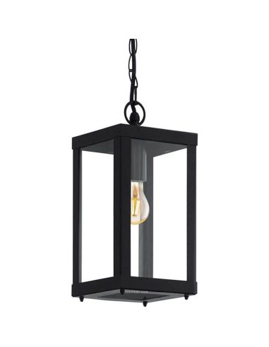 Außen-Deckenleuchte Schwarz Alamonte...