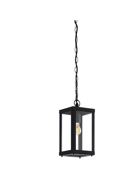 Lámpara de techo exterior Negra Alamonte 1 94788 Eglo | LeonLeds