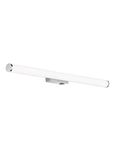 Grande applique LED pour miroir de salle de bain avec interrupteur Mattimo Cromado Trio Lighting | LéonLeds