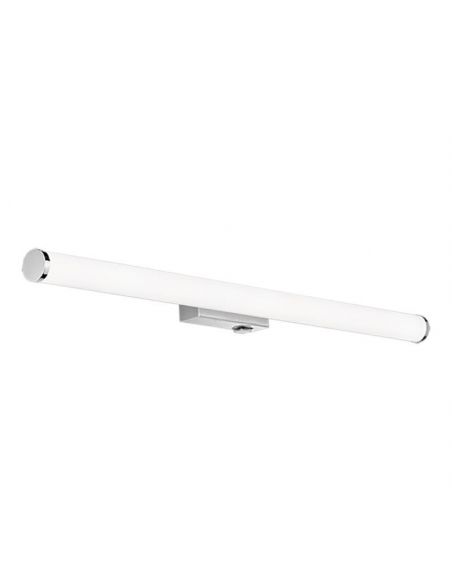 Grande applique LED pour miroir de salle de bain avec interrupteur Mattimo Cromado Trio Lighting | LéonLeds