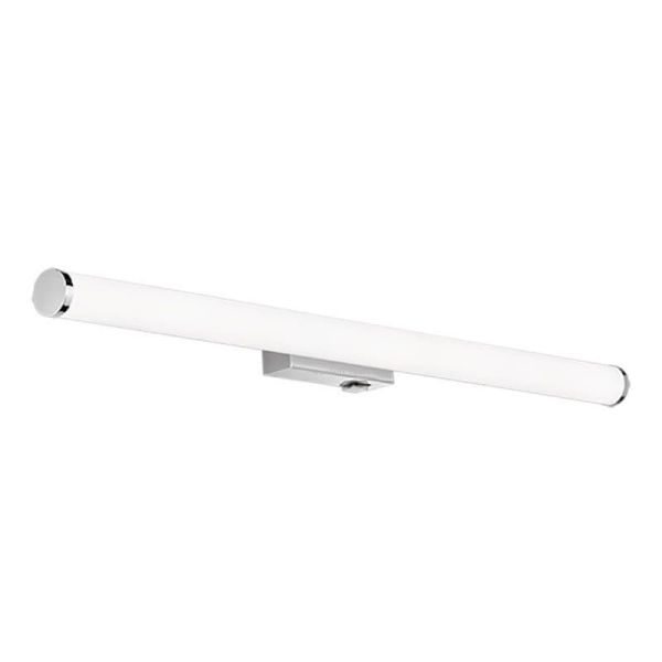 Arandela LED grande para espelho de banheiro com interruptor Mattimo Cromado Trio Lighting | LeonLeds