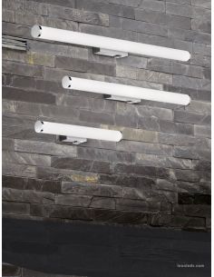 Aplique LED para espejo de baño con interruptor Mattimo Cromado Trio Lighting | LeonLeds 2