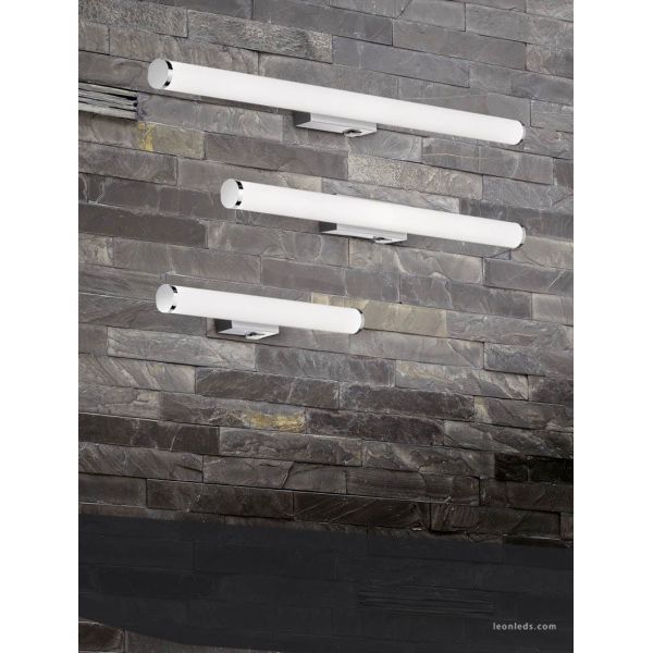 Gama de Aplique LED para espejo de baño con interruptor Mattimo | LeonLeds
