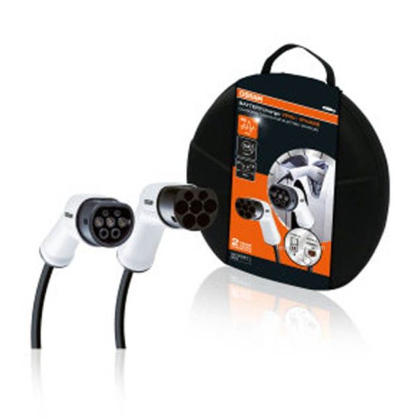 Câble de charge 7 broches phase 3 pour véhicules électriques 22kWh 480V BATTERYcharge OCC23P05 Osram | leonleds