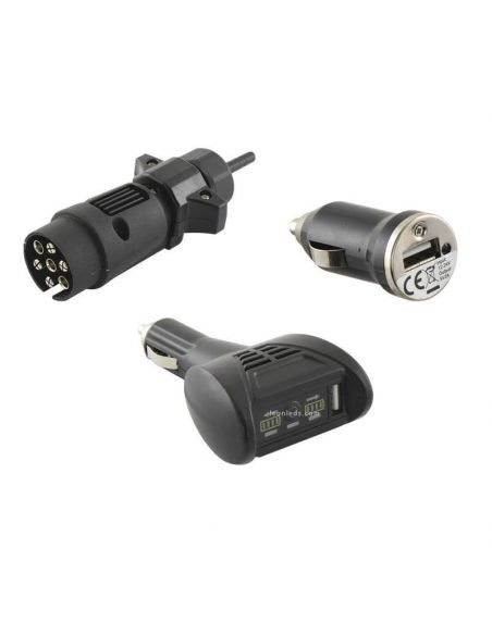 Pilotos LED con triangulo inalámbricos Connix Plus con sujección magnetica 12V 5 Funciones 162710 | LeonLeds