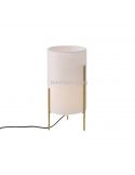 Lampe à poser tissu Naos blanc 1xE27