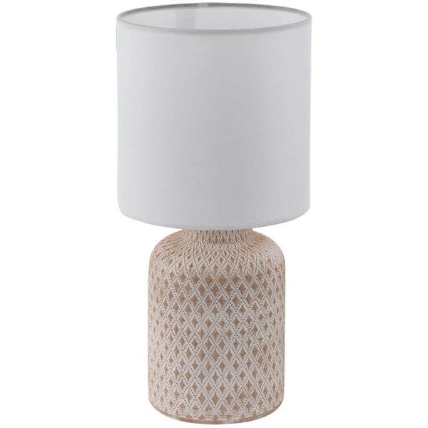 Lámpara de mesa blanca Bellariva 97773 Eglo | LeonLeds