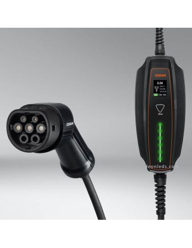 Chargeur portable 7 broches pour véhicules électriques Type 2 BATTERYcharge OPC20A05 Osram | leonleds