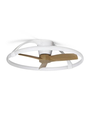 Ventilador de techo LED Nepal Haya Mini Mantra 7803 | LeonLeds