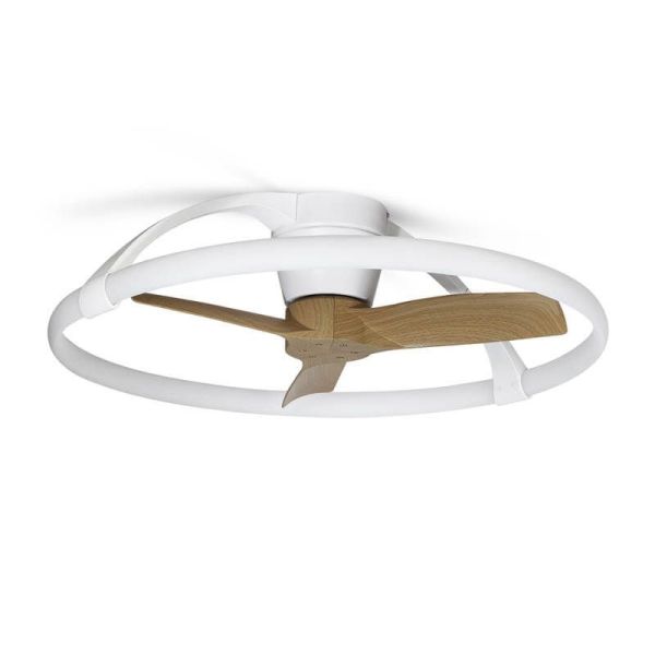 Ventilador de techo LED Nepal Haya Mini Mantra 7803 | LeonLeds