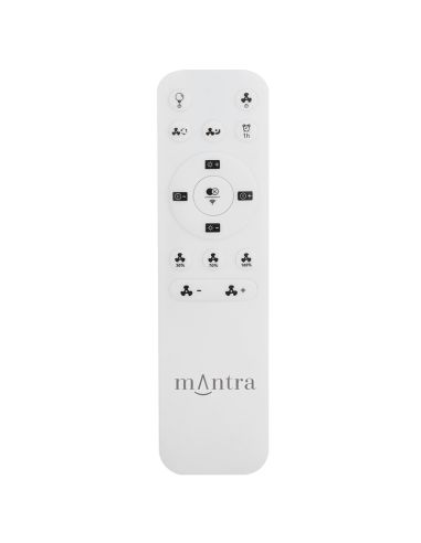 Plafón LED Mini Ventilador Negro Tibet | LeonLeds Iluminación