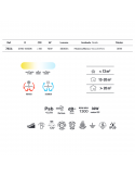Ausstattung des LED- Ventilador Wood Tibet 7806 Mantra | LeonLeds