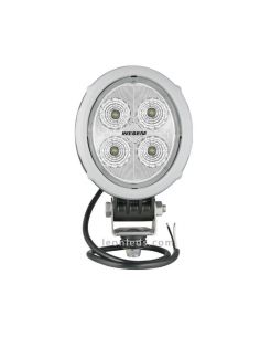 Faro Ovalado LED Gris de 2000Lm 10,5V hasta 30V DC Wesem | LeonLeds 2