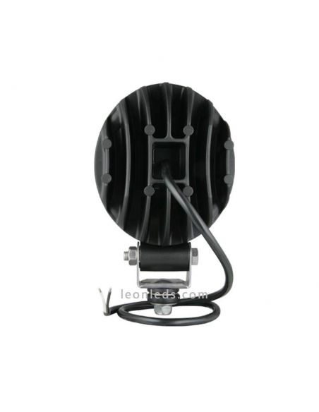 Faro Ovalado LED Gris de 2000Lm 10,5V hasta 30V DC Wesem | LeonLeds