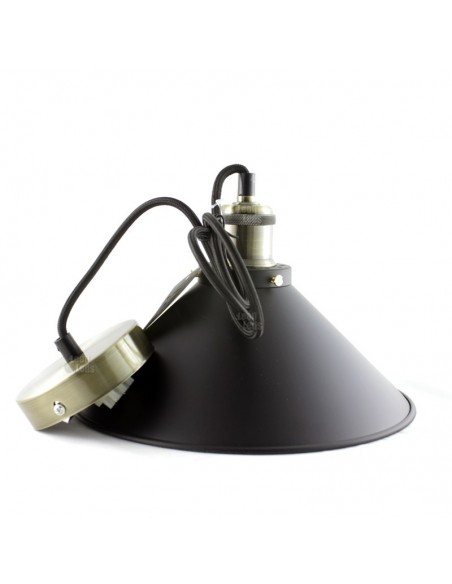 Suspension Cloche -Noir-
