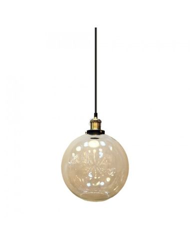 Lámpara Colgante Cristal 