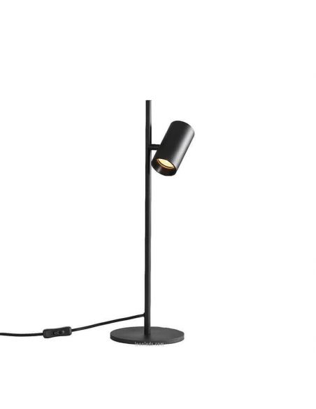 Lampe à poser Gina noir | LeonLeds