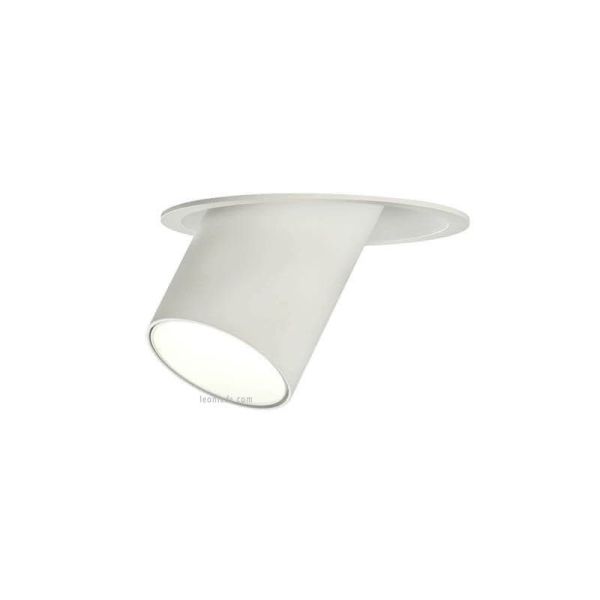 Candeeiro de embutir branco Gina | leonleds