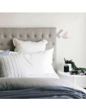 Aplique Gina blanco Ambiente| LeónLeds