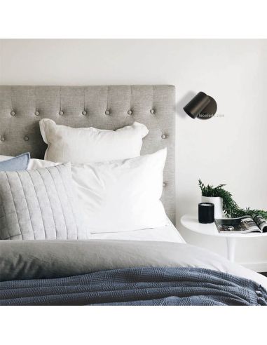 Applique Gina noir Ambiente| LeonLeds