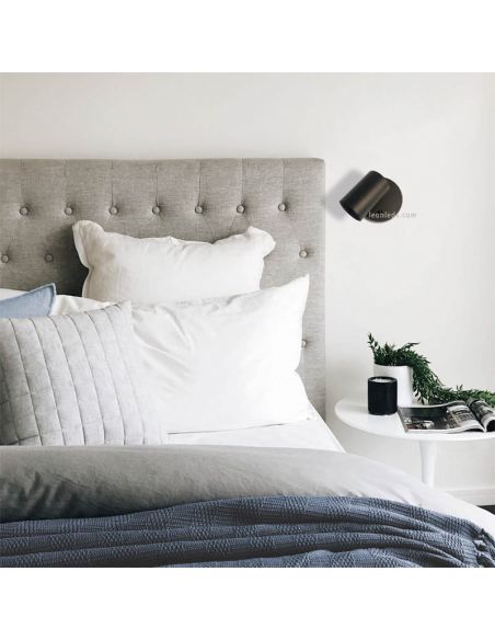 Applique Gina noir Ambiente| LeonLeds