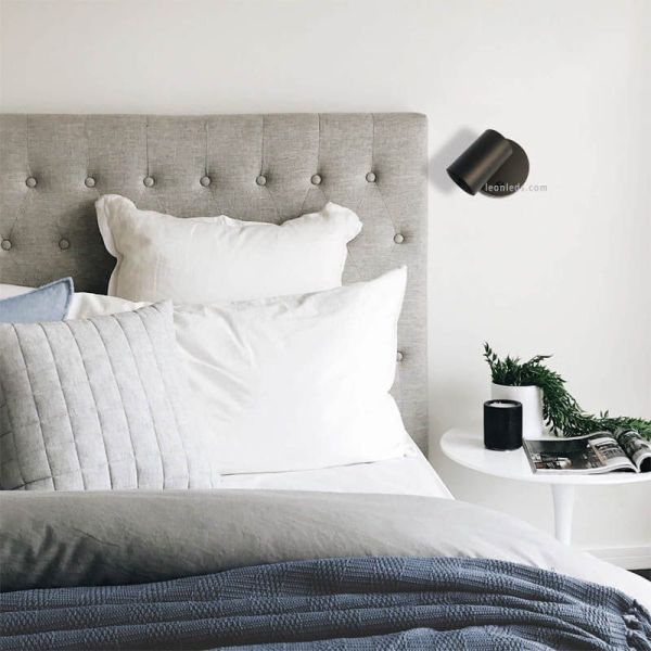 Applique Gina noir Ambiente| LeonLeds