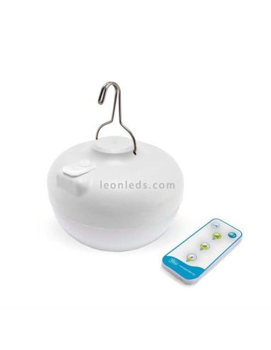 Lâmpada LED recarregável cereja branca