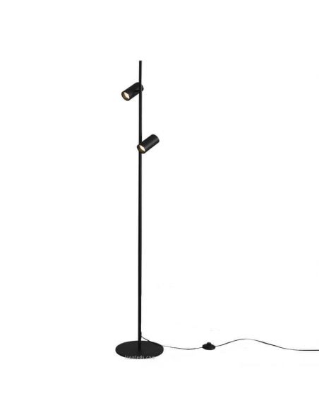 Lampadaire Gina noir | leonleds