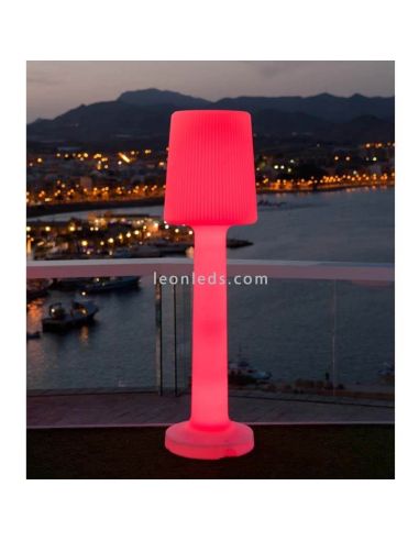 Lampadaire d'extérieur rechargeable Carmen 165cm
