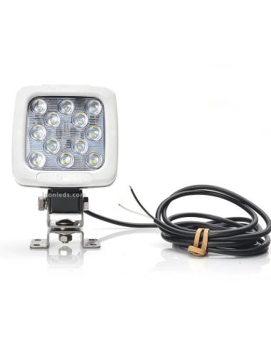 Faro LED cuadrado 6.000Lm Óptica Combo 12-70V Was | LeonLeds