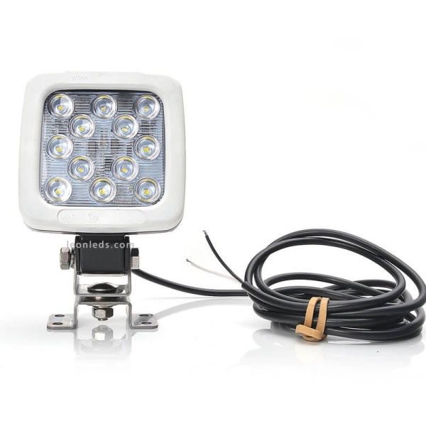 Faro LED cuadrado 6.000Lm Óptica Combo 12-70V Was | LeonLeds