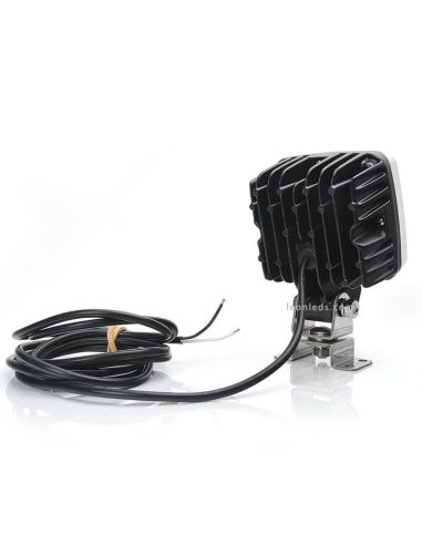 Faro LED cuadrado 6.000Lm Óptica Combo 12-70V Was | LeonLeds